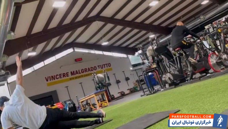 خونسردی خاص ژوزه مورینیو در سالن بدنسازی رم پس از شکست برابر ناپولی