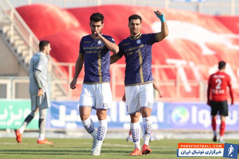 گلزنی مجدد رضا شکاری برای گل گهر مقابل تراکتور همانند دیدار رفت