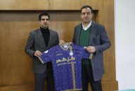 پوستر باشگاه سپاهان برای تقدیر از محمدرضا حسینی