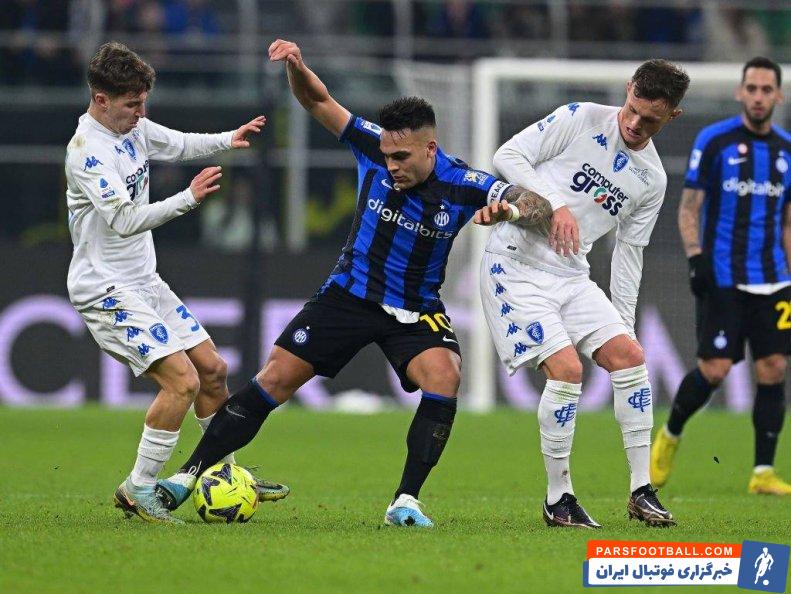 شکست دور از انتظار اینتر در خانه برابر امپولی با یک گل