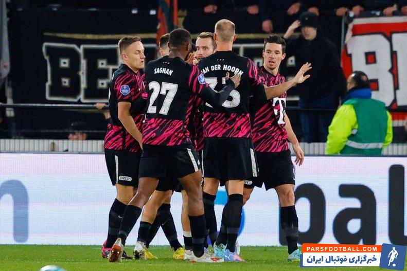 تساوی پرگل 5 بر 5 آلکمار و اوترخت در لیگ اردیویسه هلند