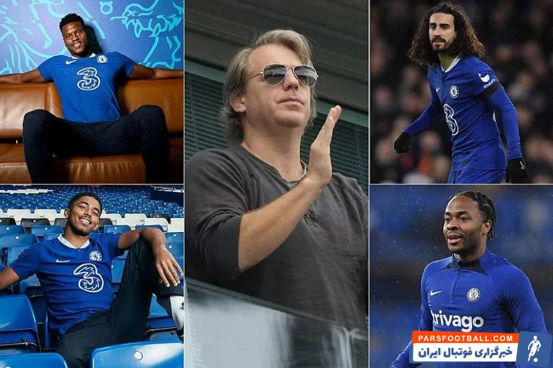 جذب 10 بازیکن برای چلسی از زمان ورود تاد بولی به این باشگاه