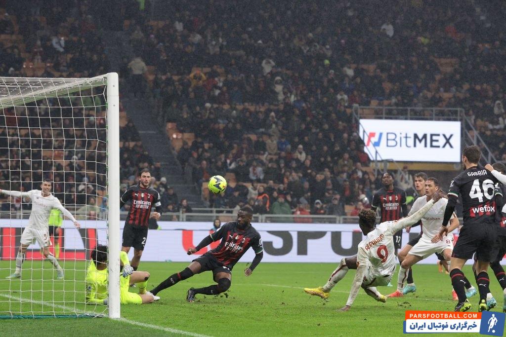 توقف میلان در سن سیرو برابر رم با کامبک شاگردان مورینیو