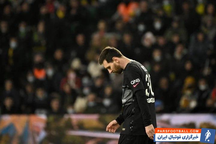 لیونل مسی در پاری سن ژرمن