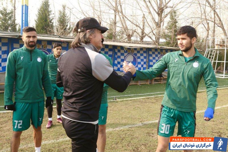 برگزاری آخرین تمرین استقلال پیش از سفر به تبریز در کمپ حجازی