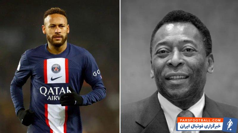 پله ؛ بازیکنان پی اس جی و پوشیدن پیراهن منقش به چهره پله اسطوره فقید برزیل