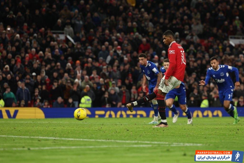 پیروزی خانگی منچستریونایتد برابر اورتون در جام حذفی انگلیس