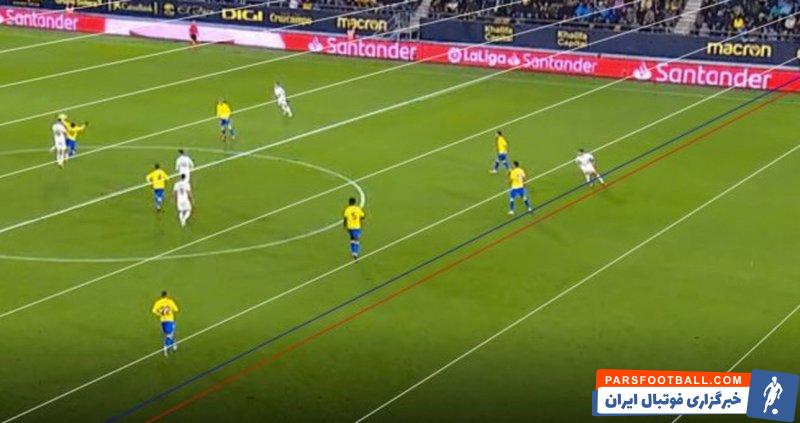 قبول شدن گل آفساید الچه به کادیز در لالیگا با وجود کمک داور ویدئویی