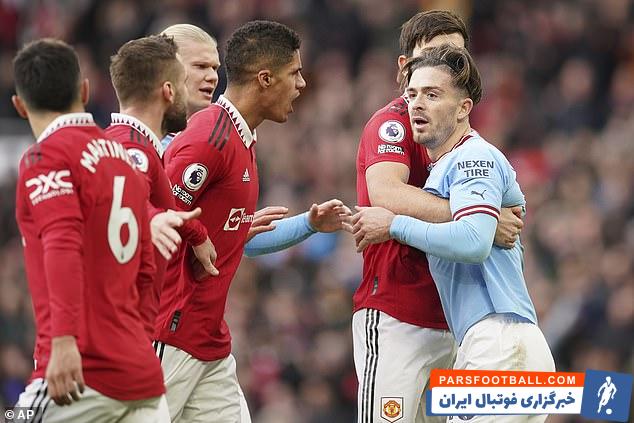 درگیری لفظی پپ گواردیولا و هری مگوایر در تونل رختکن اولدترافورد