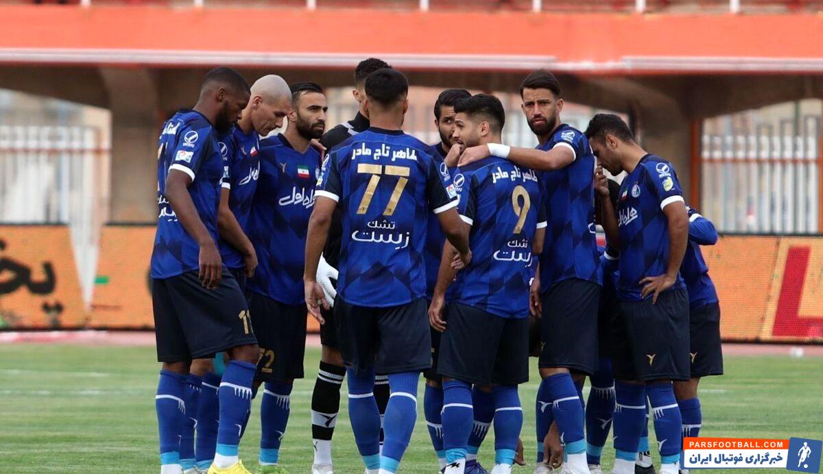 استقلال در بازی با ملوان از حضور 4 بازیکن خود به علت مصدومیت محروم است