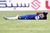 محمد محبی در دیدار مقابل تراکتور مصدوم شد