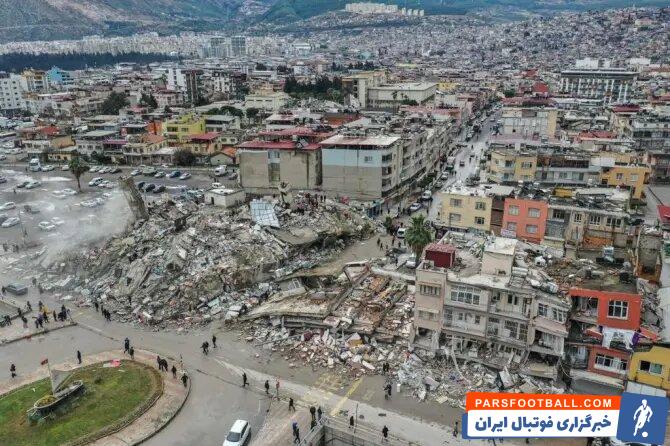 عکس | ستاره سابق لیگ برتر زیر آوار زلزله ترکیه