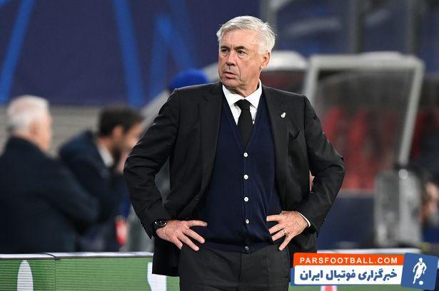 آنچلوتی سرمربی رئال مادرید