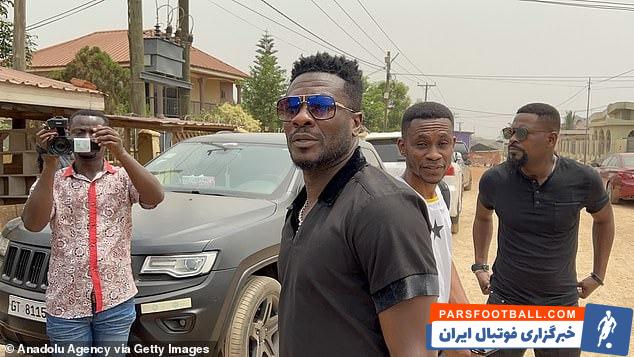 برگزاری مراسم ختم کریستین آتسو در غنا با حضور پیشکسوتان فوتبال غنا