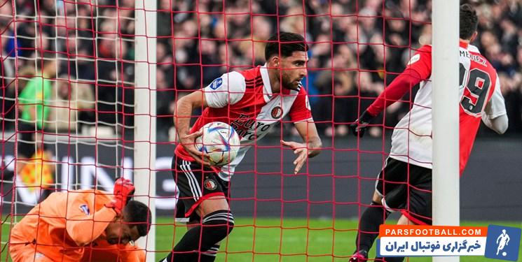 فاینورد ؛ تساوی دو بر دو فاینورد برابر آیندهوون با دبل جهانبخش