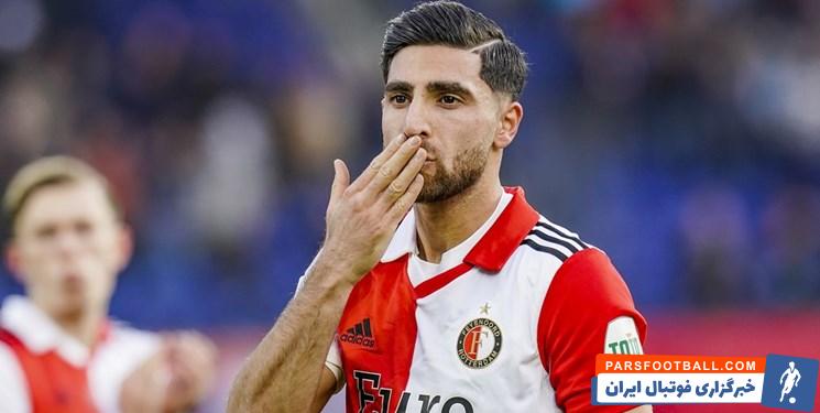 جهانبخش با ثبت دو گل برابر آیندهوون نامزد موثرترین بازیکن هفته لیگ های اروپایی