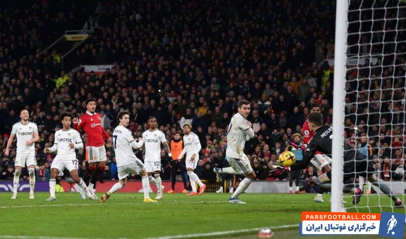 توقف منچستریونایتد در اولدترافورد در دیداری معوقه برابر لیدز یونایتد