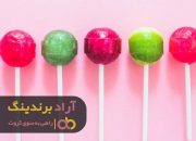 آبنبات چوبی نوشابه ای