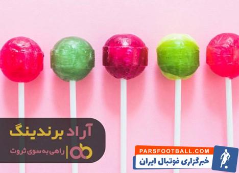 آبنبات چوبی نوشابه ای