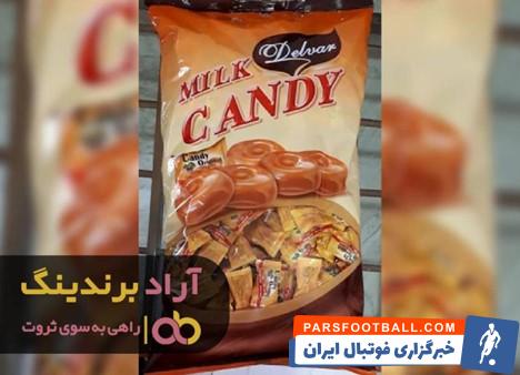 شکلات تافی دلوار