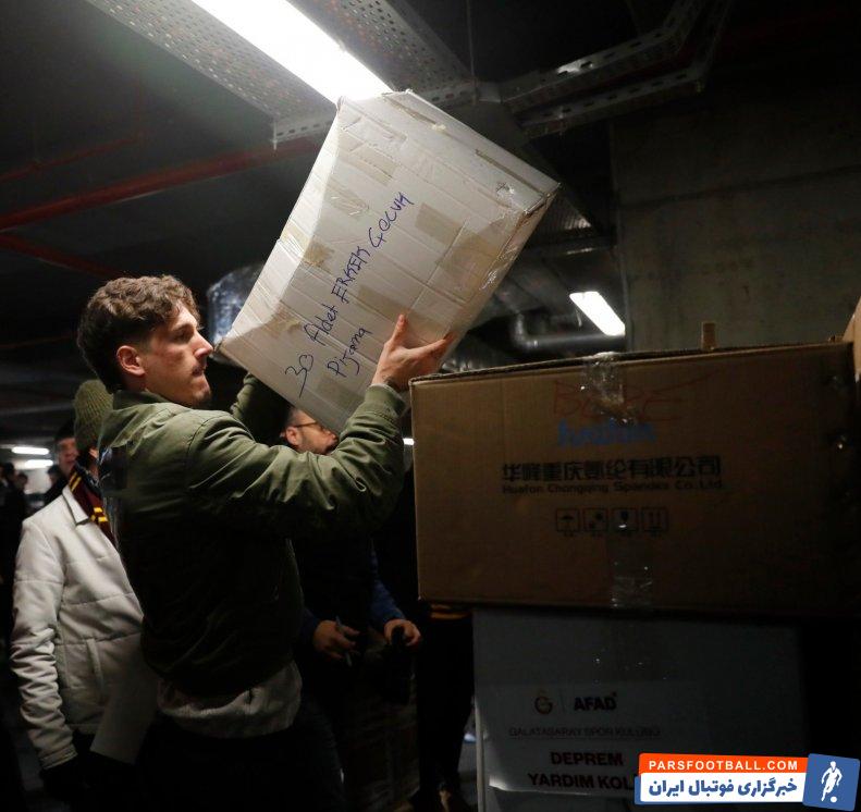 کمک نیکولو زانیولو به زلزله زدگان ترکیه در شب مراسم معارفه اش در گالاتاسرای