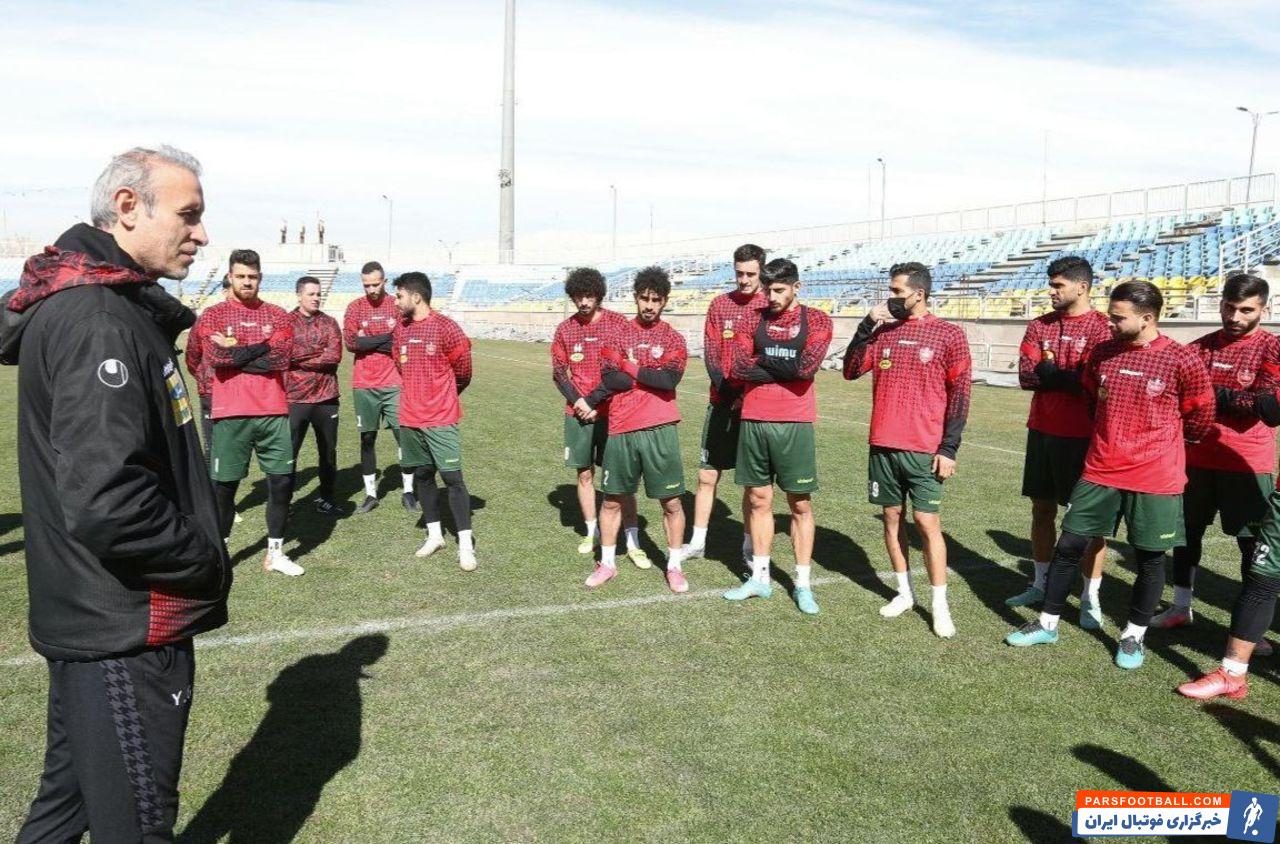 سیامک نعمتی با انگیزه زیادی در تمرینات پرسپولیس حضور دارد