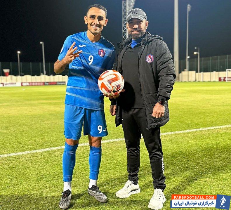 روستایی ؛ هت تریک امیر روستایی در دیدار الشحانیه برابر السیلیه لیگ دوم قطر 