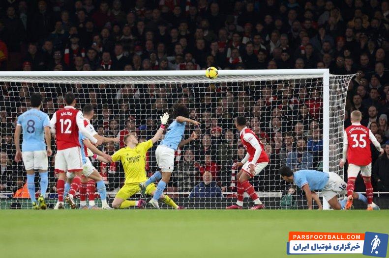 شکست تلخ آرسنال در لندن برابر منچسترسیتی در دیداری معوقه در لیگ جزیره