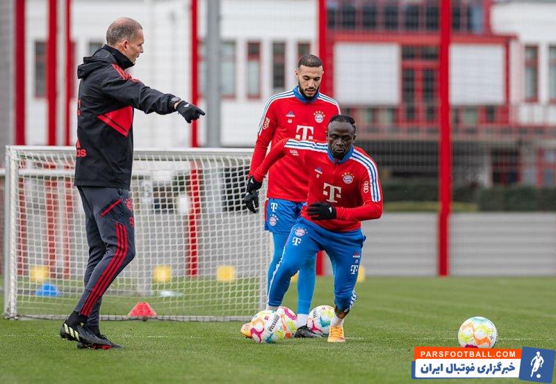 بایرن مونیخ ؛ بازگشت مانه و کومان به تمرینات بایرن مونیخ