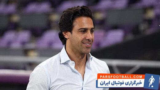 مجیدی ؛ تصویر از اقامه نماز جماعت عصر در حاشیه زمین فوتبال