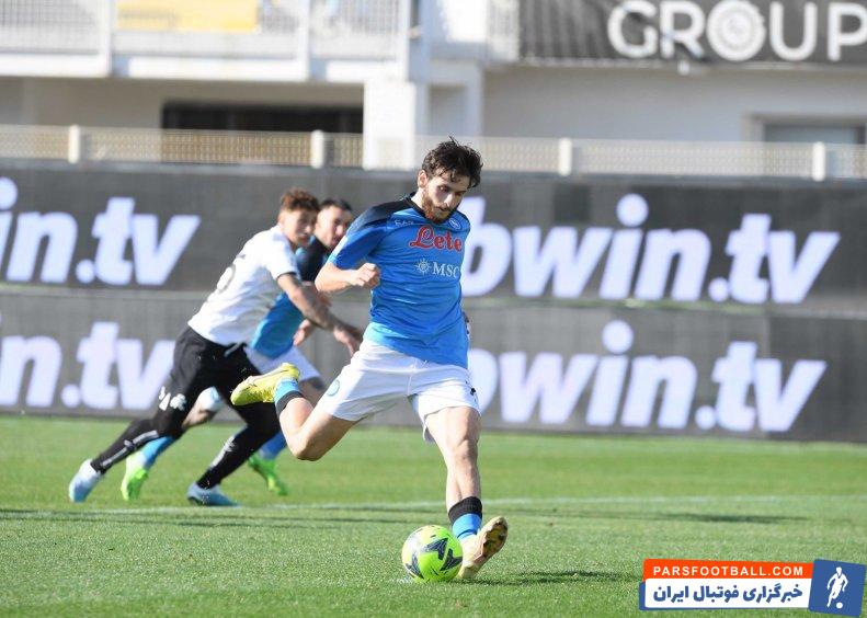 پیروزی قاطعانه ناپولی در خانه اسپتزیا با 3 گل