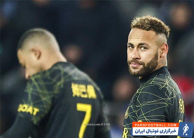 پاری سن ژرمن ؛ نیمار غایب پاری سن ژرمن در دیدار برابر تولوز