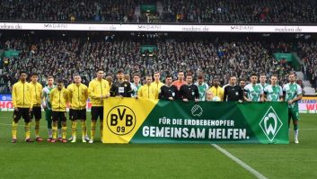 بوندس لیگا ؛ کمک مالی دورتموند و وردبرمن به زلزله زدگان ترکیه و سوریه
