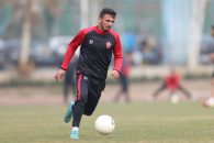 بازگشت رسمی سعید صادقی به تمرینات پرسپولیس پس از رفع مصدومیت