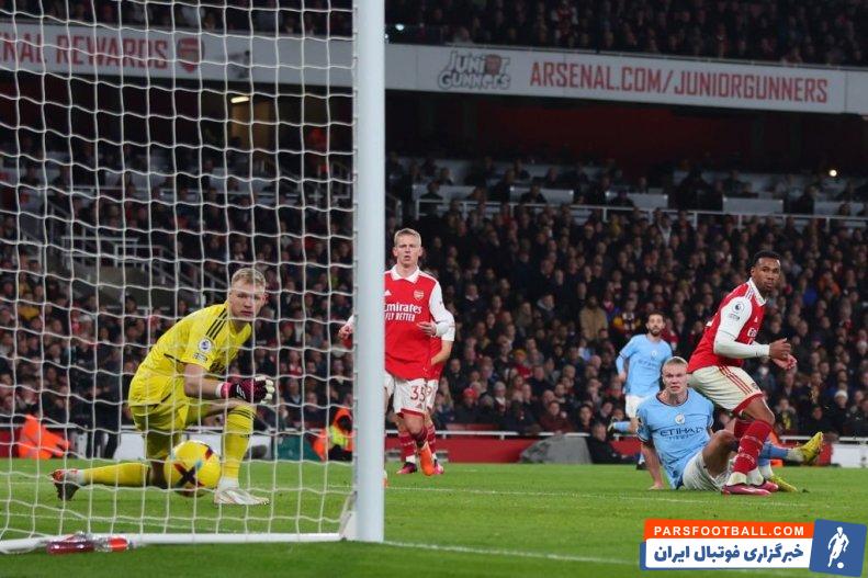 شکست تلخ آرسنال در لندن برابر منچسترسیتی در دیداری معوقه در لیگ جزیره
