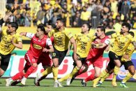 لو رفتن لیزر انداز دیدار سپاهان و پرسپولیس در ورزشگاه نقش جهان