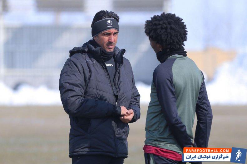 چهره جدید هانسل زاپاتا در تمرینات آلومینیوم در آستانه دیدار با نساجی