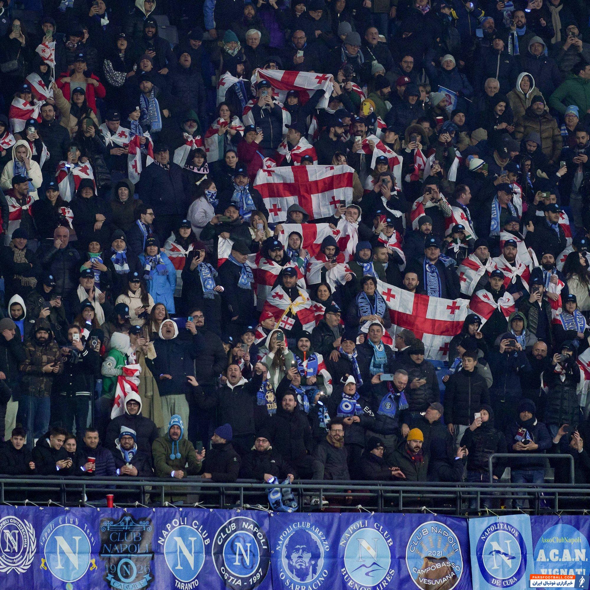 ناپولی ؛ خویچا کواراتسخلیای گرجستانی ستاره محبوب هواداران ناپولی