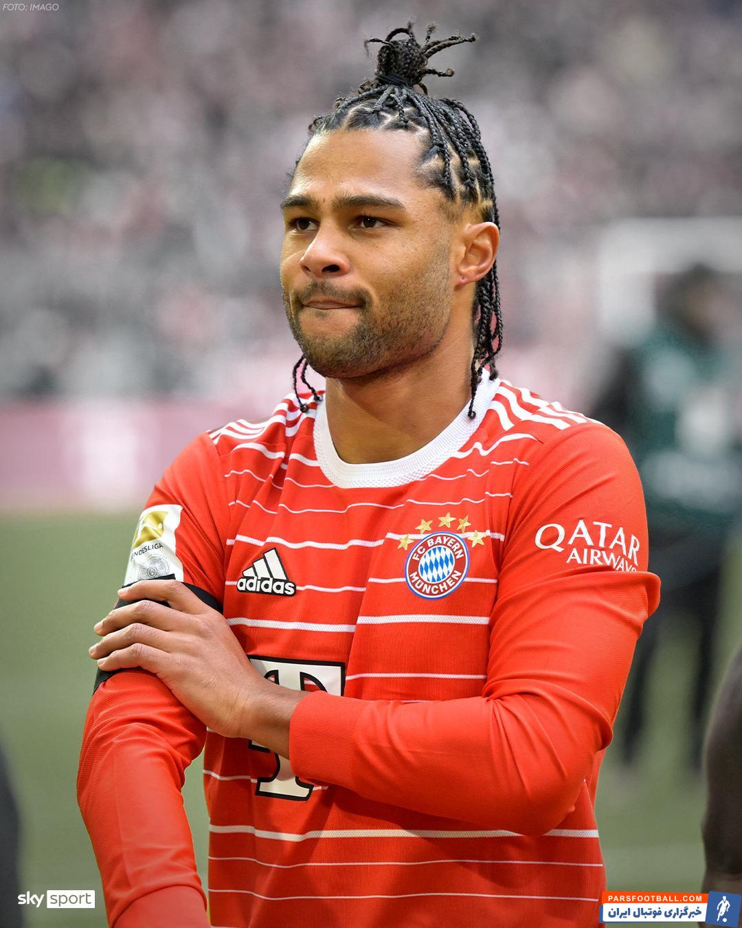 گنابری ؛ مدل موی جدید سرژ گنابری بازیکن بایرن مونیخ