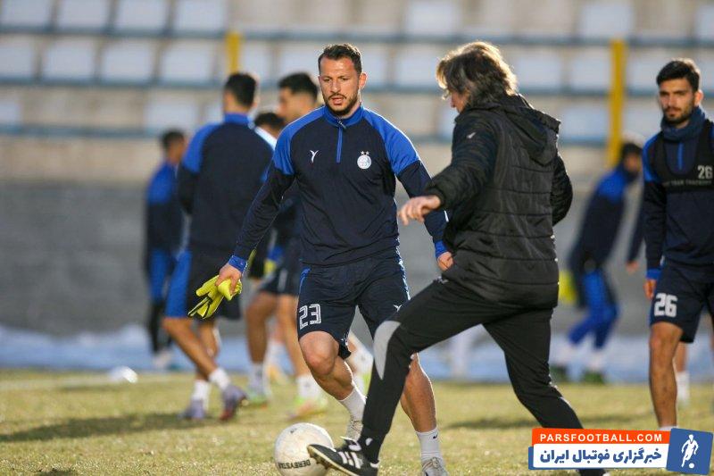 جدیت ریکاردو ساپینتو در تمرینات استقلال برای دیدار حساس با ملوان