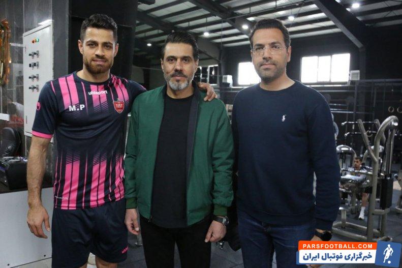 برگزاری تمرین امروز تیم پرسپولیس در سالن بدنسازی سیدجلال حسینی