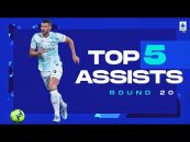 سری آ ؛ برترین پاس گل های هفته بیستم سری آ فصل 2022/2023