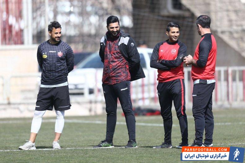 تمرینات شاداب پرسپولیس پس از برد بزرگ برابر سپاهان