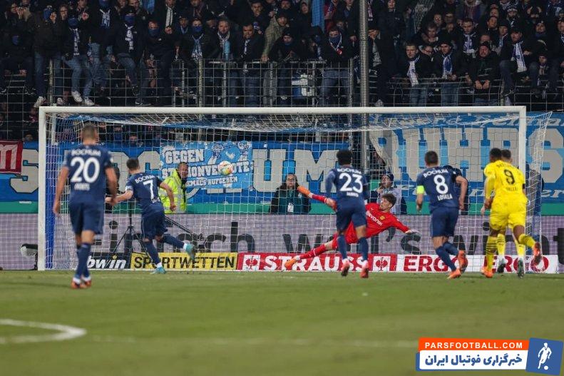 پیروزی دورتموند برابر بوخوم با 2 گل در مرحله یک هشتم نهایی دی اف بی پوکال