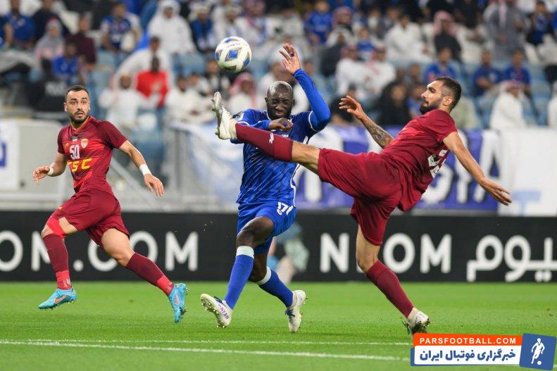 نمایش فوق العاده بی نقص عارف آقاسی برای فولا در دیدار با الهلال