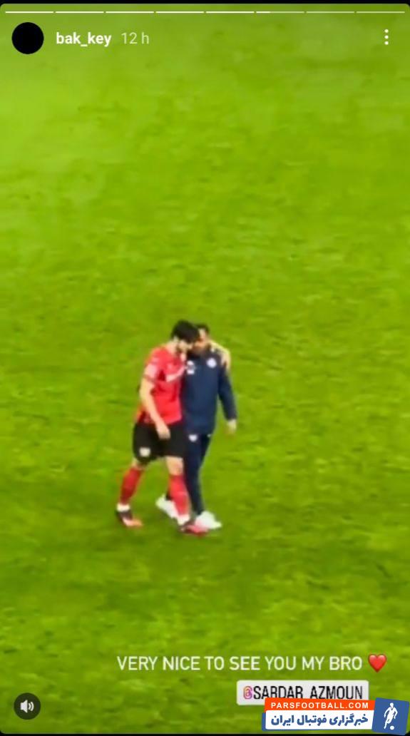 آزمون در آغوش بابک کیهان‌فر دسیار سرمربی مایتنس