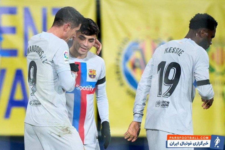 پیروزی دشوار بارسلونا در خانه ویارئال با تک گل پدری