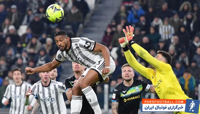 برد دشوار یوونتوس در مرحله یک چهارم نهایی کوپا ایتالیا برابر لاتزیو با تک گل گلیسون برمر