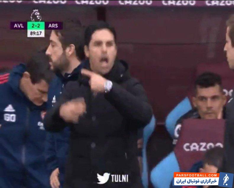 آرتتا ؛ تمسخر سیمون هوپر از سوی آرتا به خاطر توقف بی جای بازی 