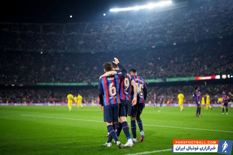 پیروزی بی دردسر خانگی بارسلونا برابر کادیز با گل های لواندوفسکی و روبرتو